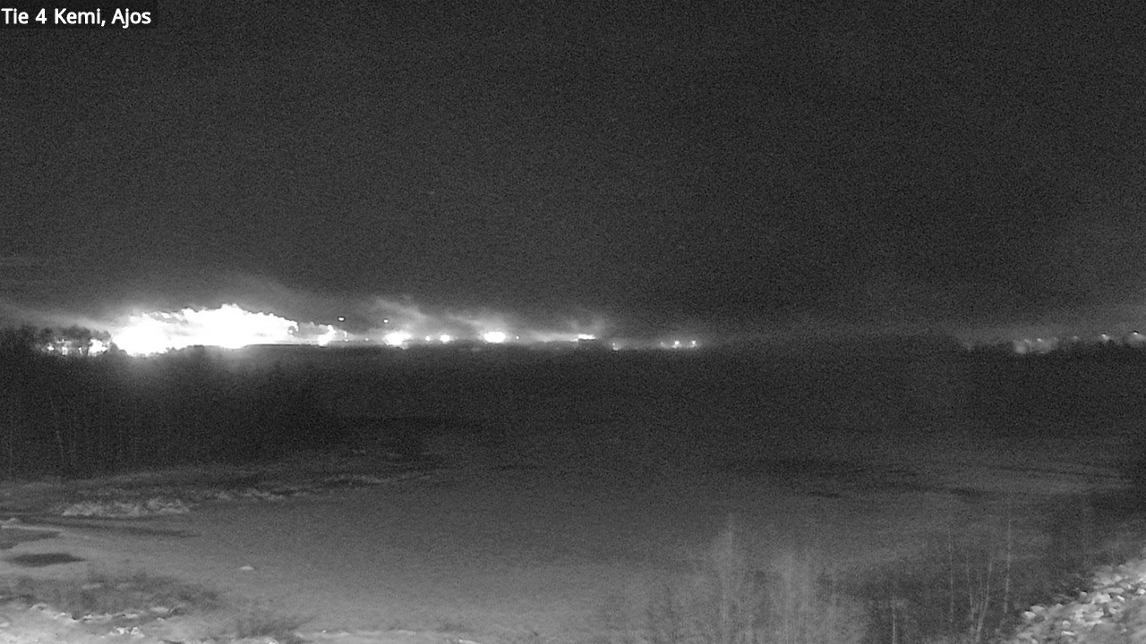 Weather Camera Image Road 4 Kemi, Ajos, Kemi, Lappi