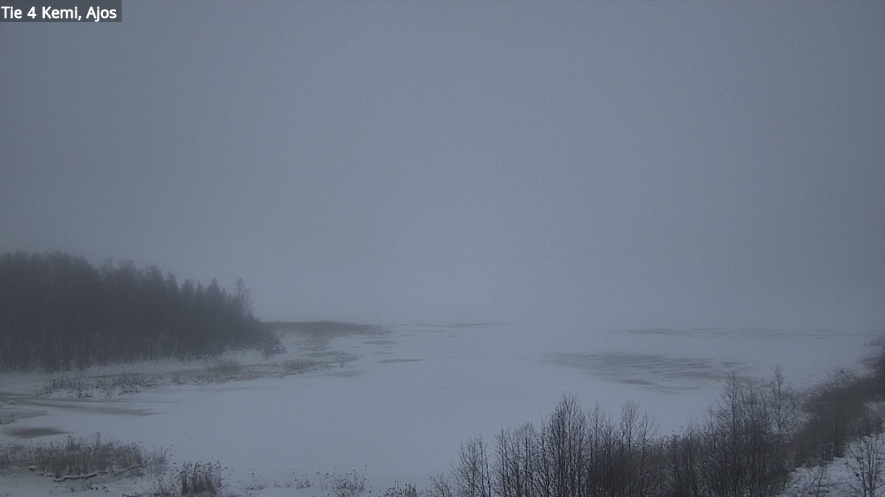Weather Camera Image Väg 4 Kemi, Ajos, Kemi, Lappi