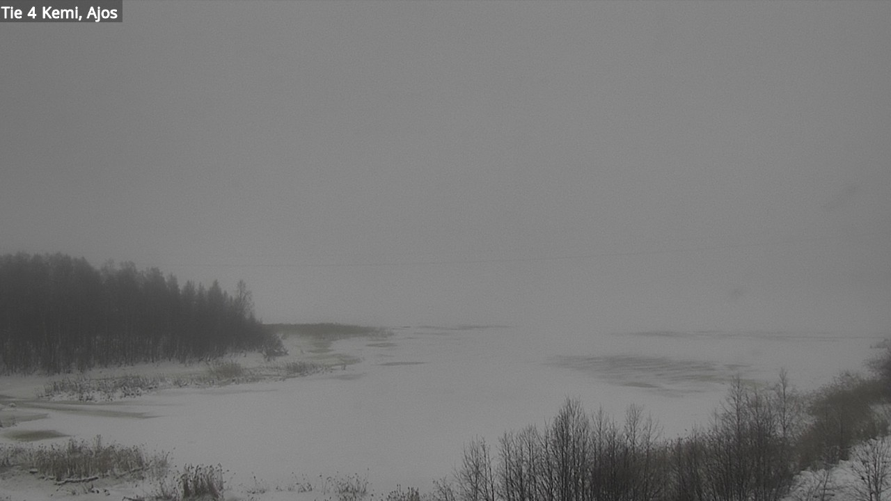Weather Camera Image Väg 4 Kemi, Ajos, Kemi, Lappi