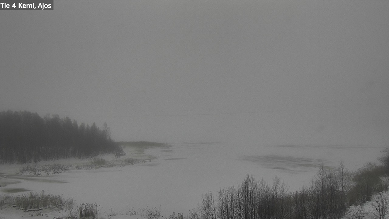 Weather Camera Image Väg 4 Kemi, Ajos, Kemi, Lappi