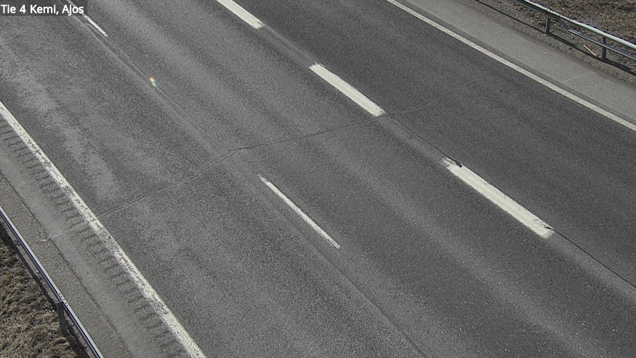 Weather Camera Image Väg 4 Kemi, Ajos, Kemi, Lappi