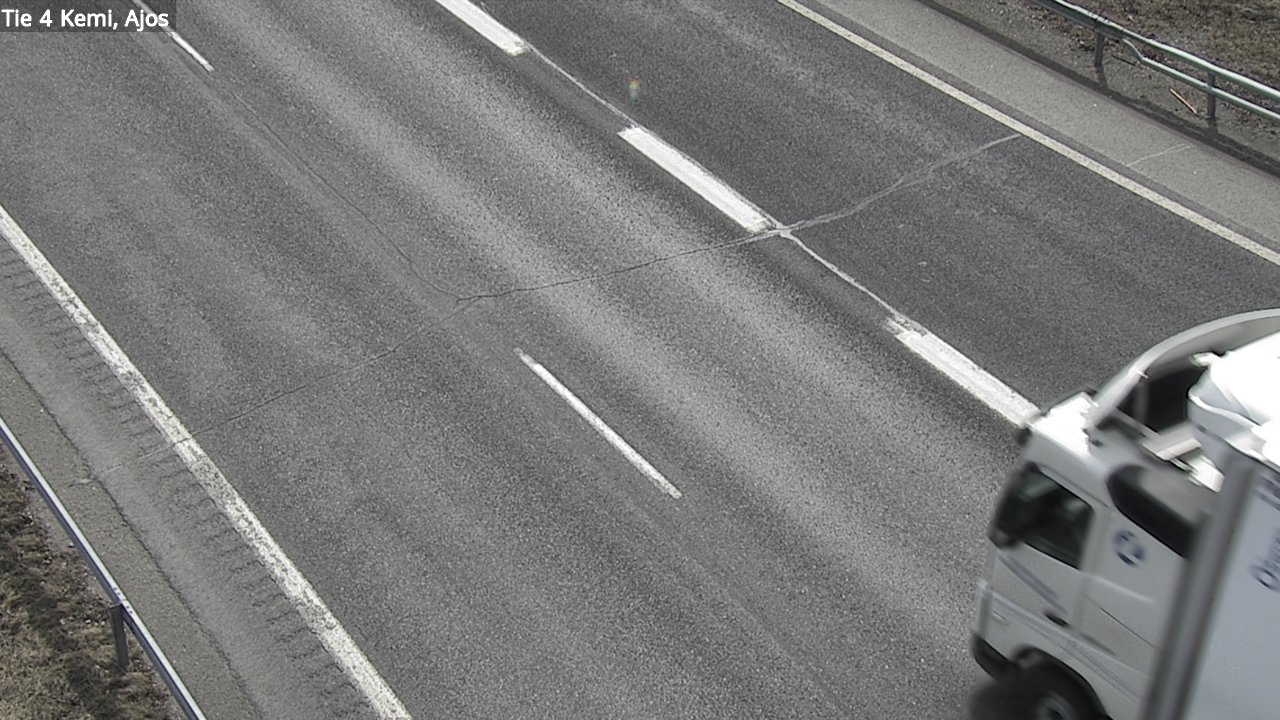 Weather Camera Image Väg 4 Kemi, Ajos, Kemi, Lappi