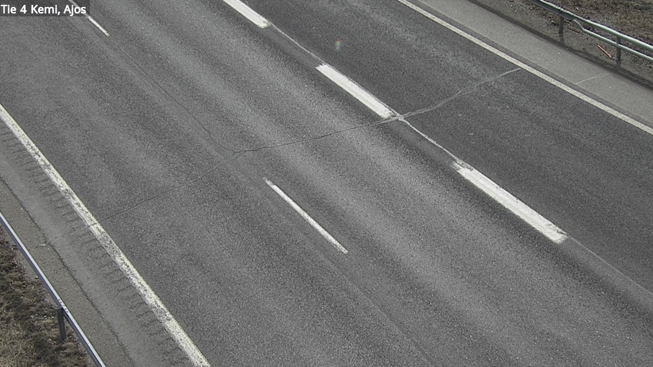 Weather Camera Image Väg 4 Kemi, Ajos, Kemi, Lappi