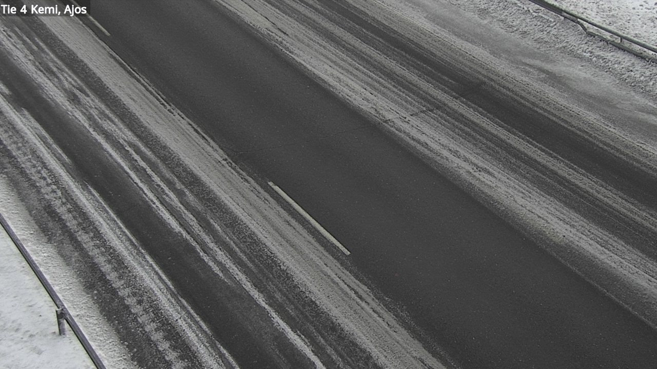 Weather Camera Image Road 4 Kemi, Ajos, Kemi, Lappi