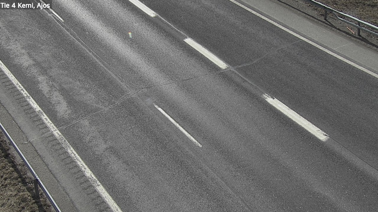 Weather Camera Image Väg 4 Kemi, Ajos, Kemi, Lappi