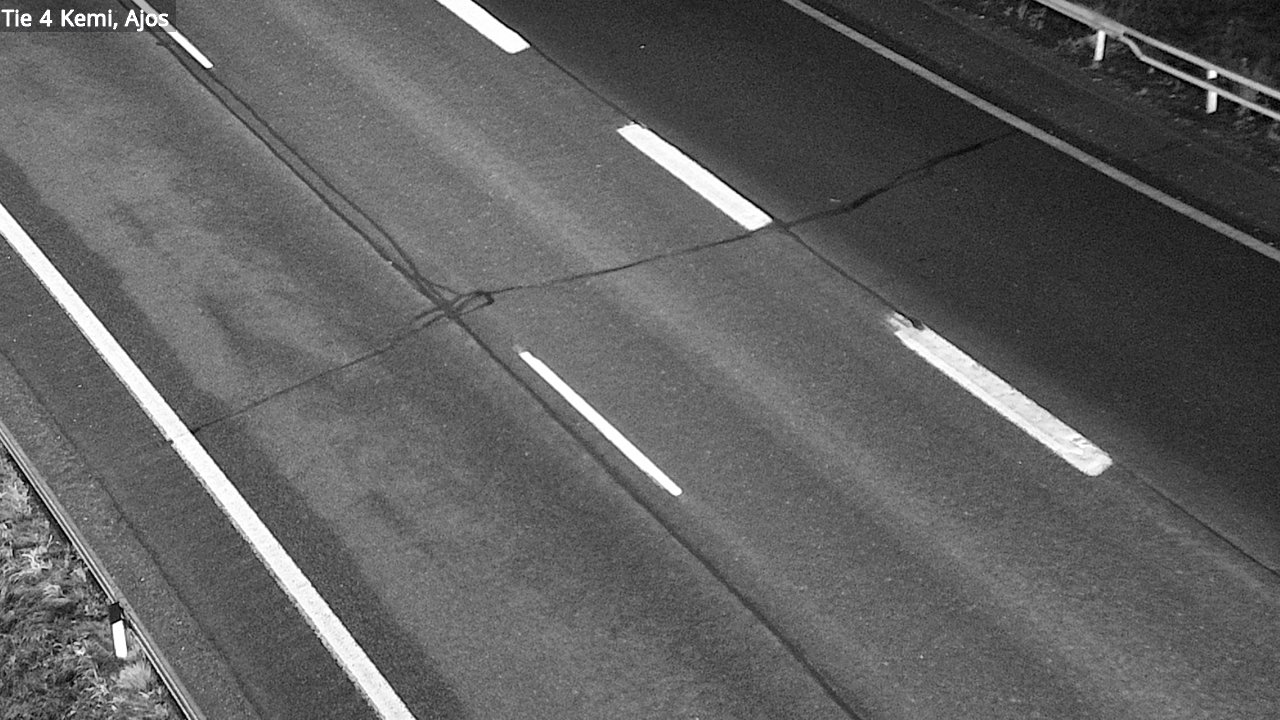 Weather Camera Image Väg 4 Kemi, Ajos, Kemi, Lappi