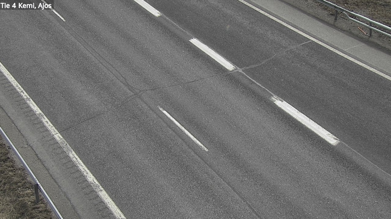 Weather Camera Image Väg 4 Kemi, Ajos, Kemi, Lappi