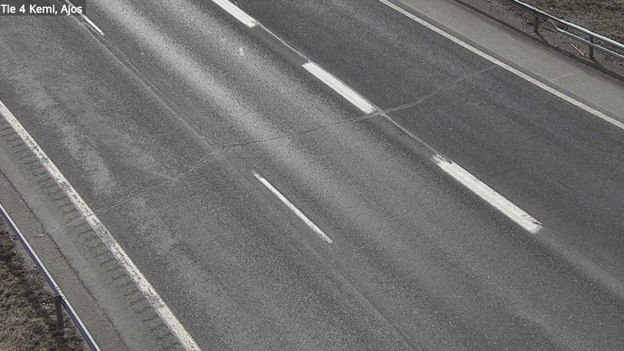 Weather Camera Image Väg 4 Kemi, Ajos, Kemi, Lappi