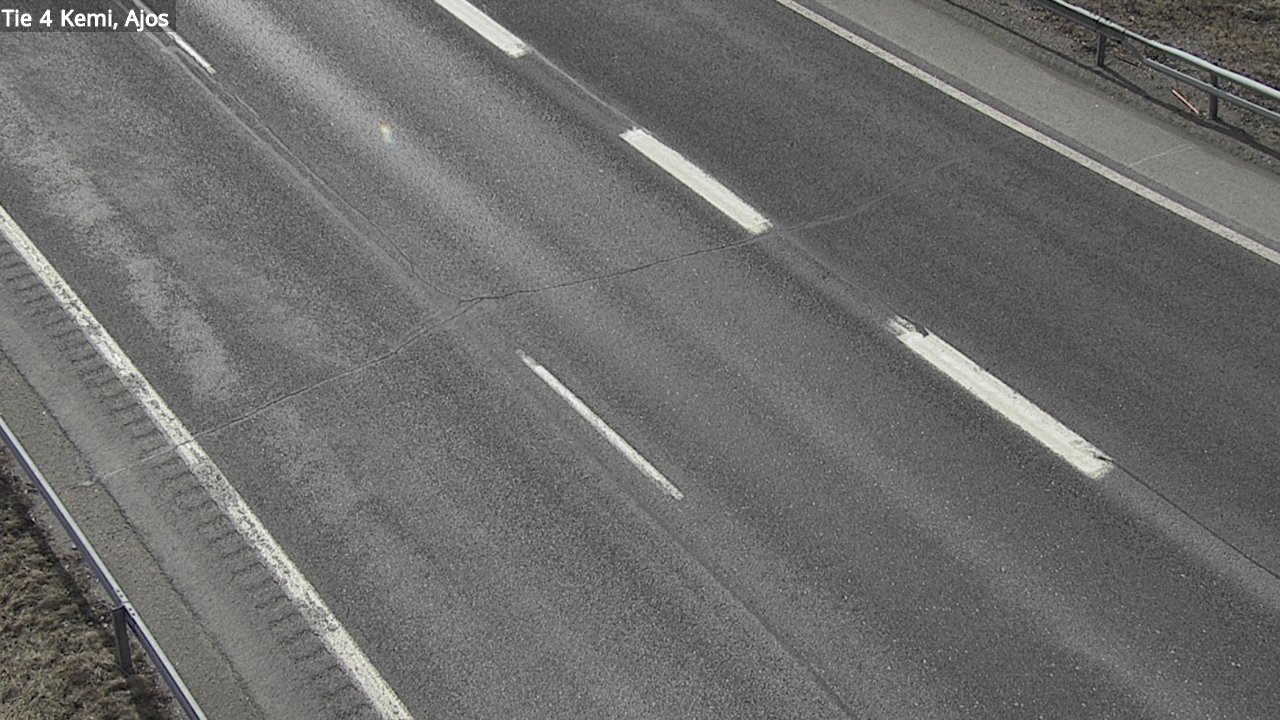 Weather Camera Image Väg 4 Kemi, Ajos, Kemi, Lappi