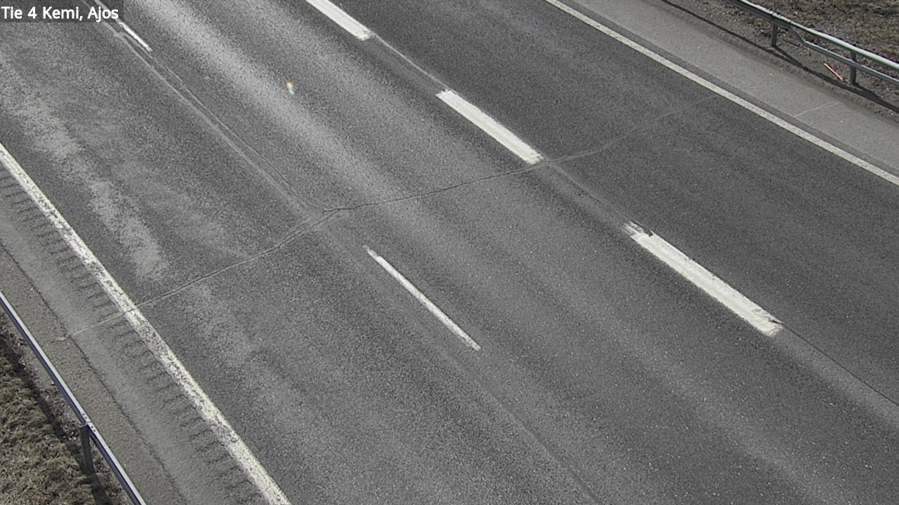 Weather Camera Image Väg 4 Kemi, Ajos, Kemi, Lappi