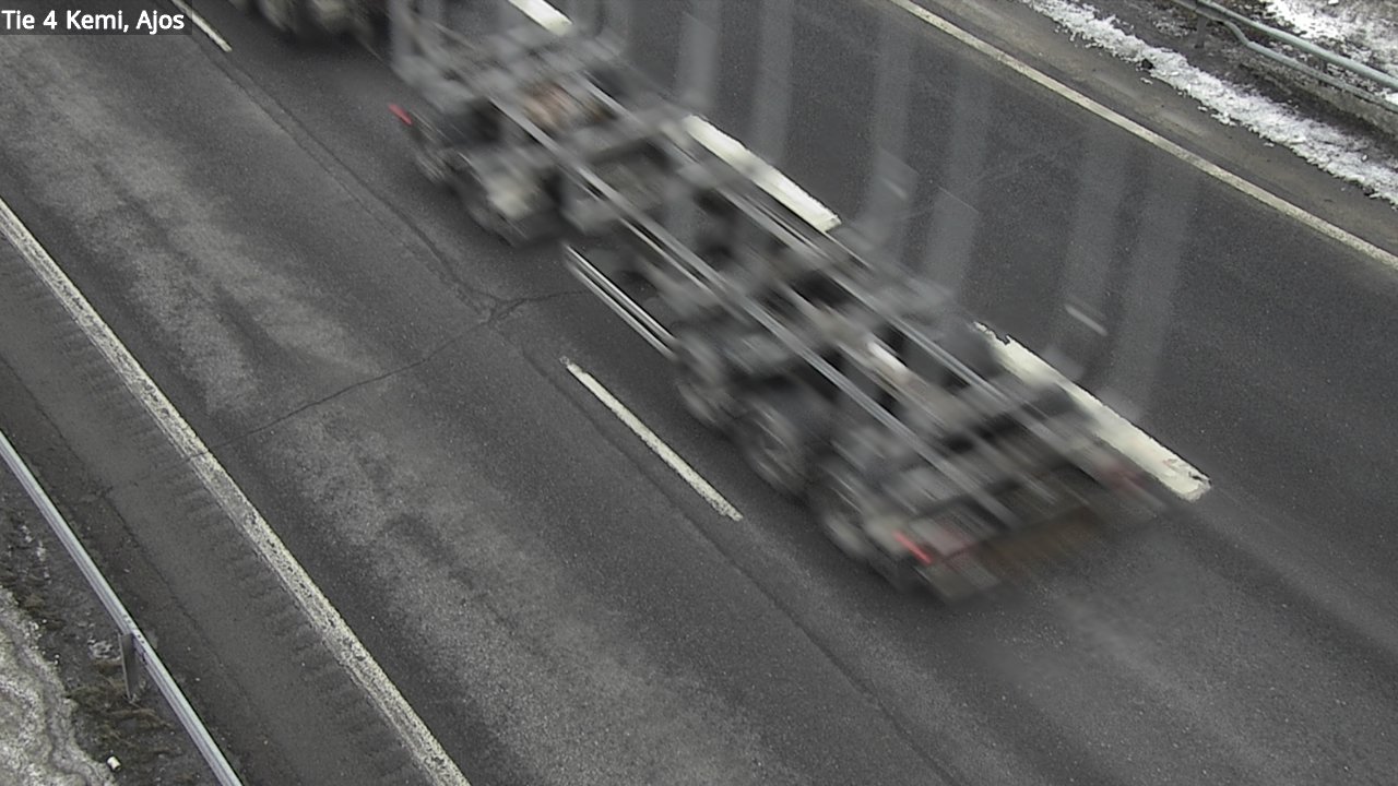 Weather Camera Image Road 4 Kemi, Ajos, Kemi, Lappi