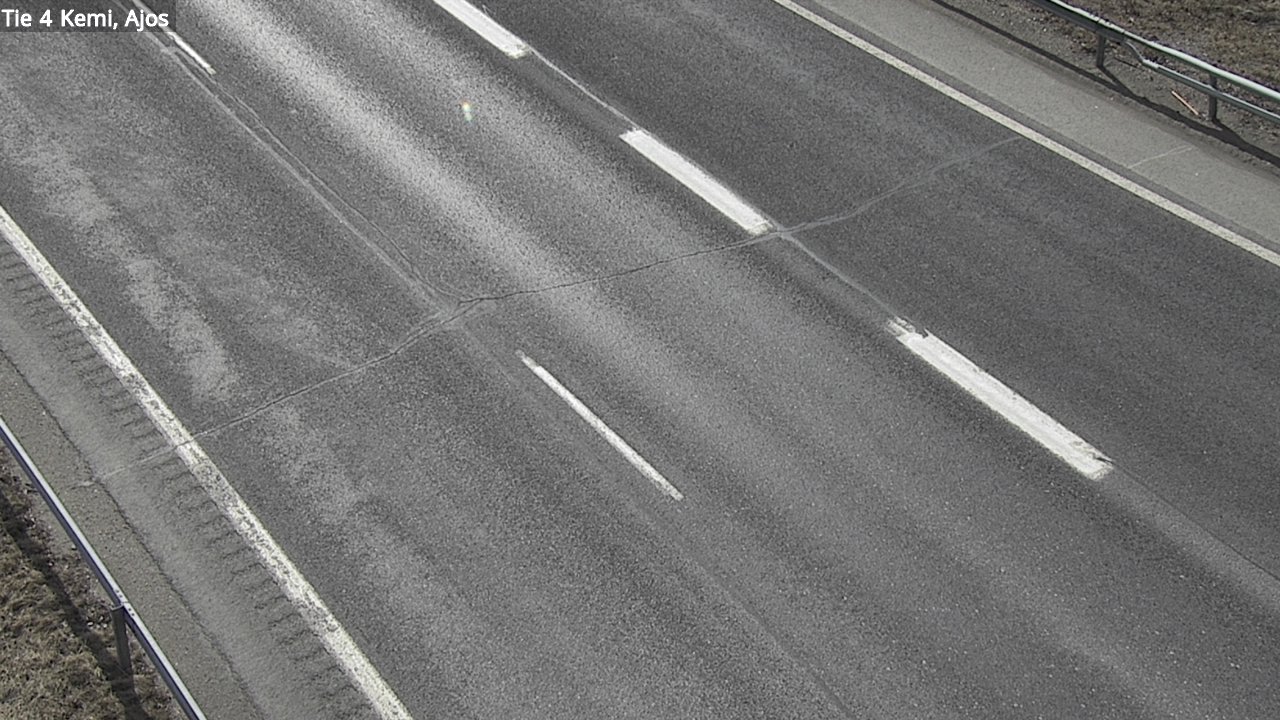 Weather Camera Image Väg 4 Kemi, Ajos, Kemi, Lappi
