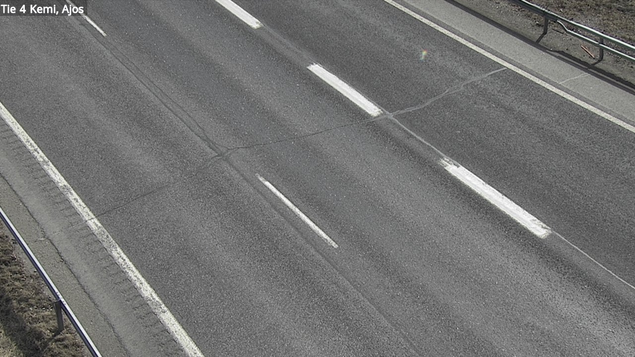 Weather Camera Image Väg 4 Kemi, Ajos, Kemi, Lappi