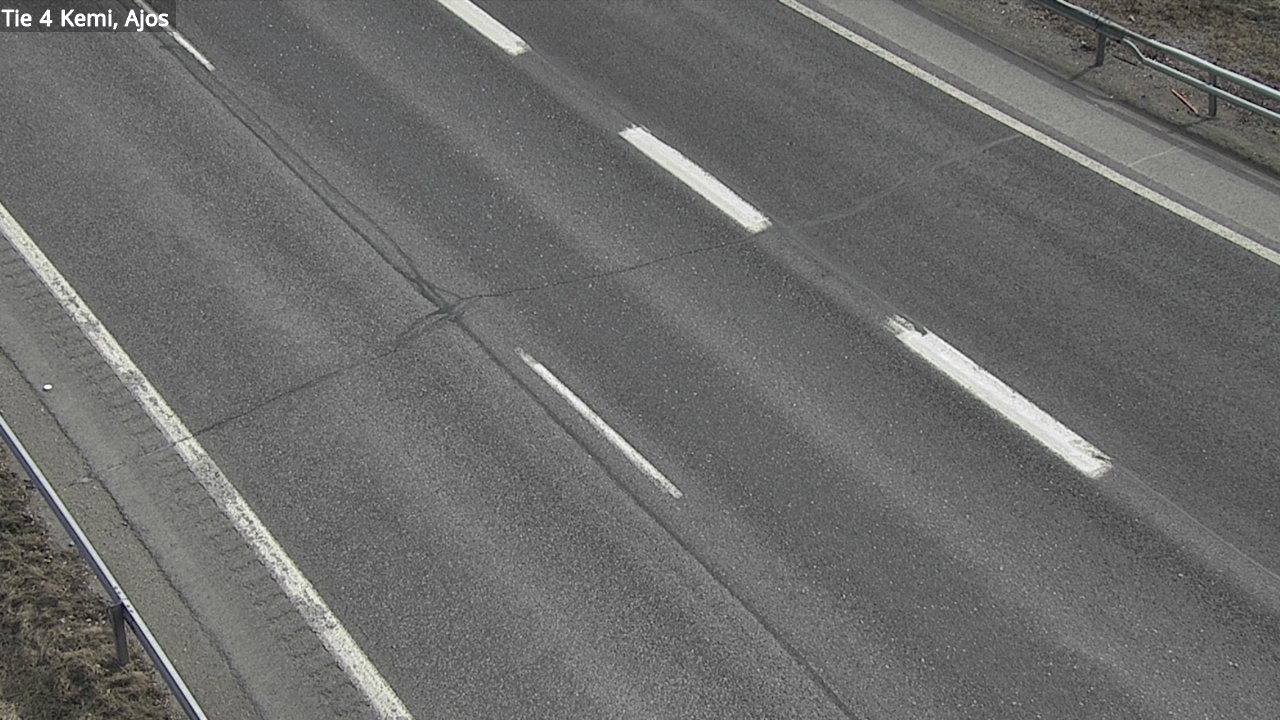 Weather Camera Image Väg 4 Kemi, Ajos, Kemi, Lappi