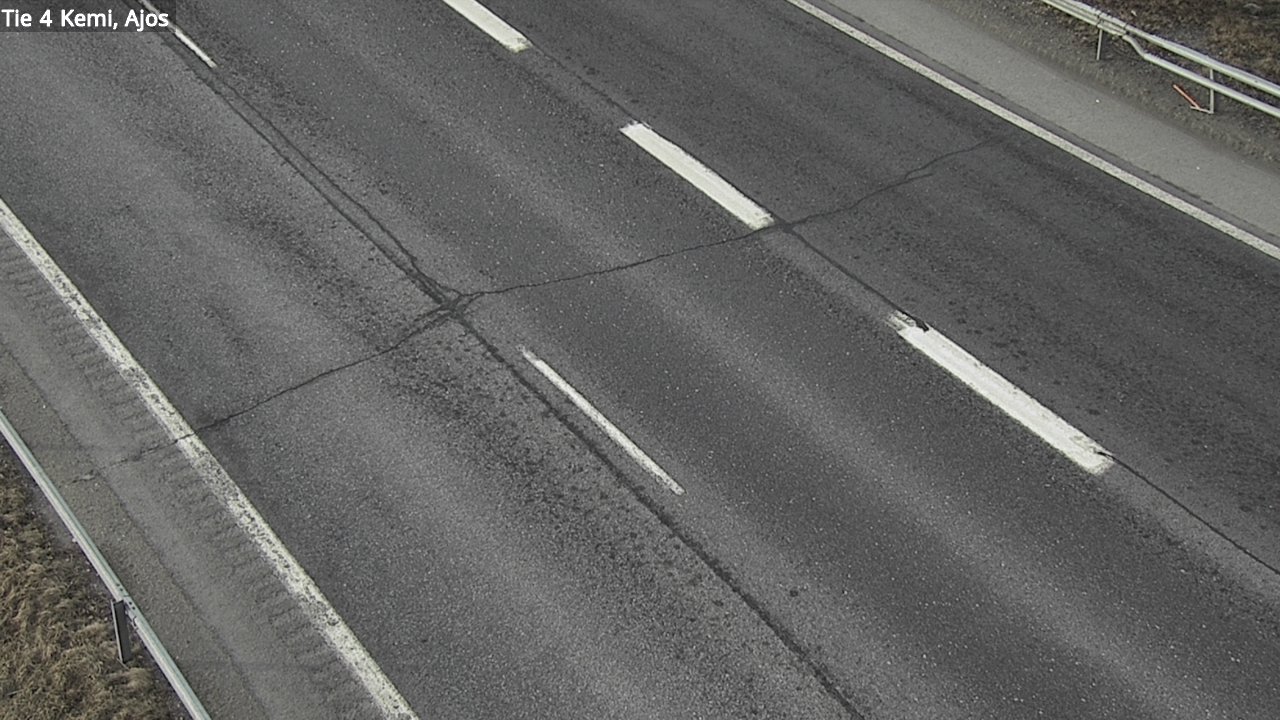 Weather Camera Image Väg 4 Kemi, Ajos, Kemi, Lappi
