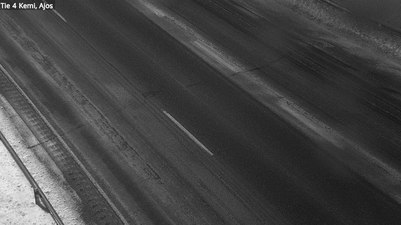 Weather Camera Image Väg 4 Kemi, Ajos, Kemi, Lappi