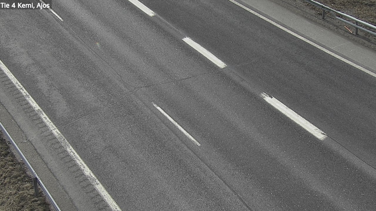 Weather Camera Image Väg 4 Kemi, Ajos, Kemi, Lappi