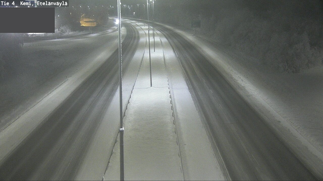 Kelikamerat Kuva Tie 4 Kemi, Etelänväylä, Kemi, Lappi