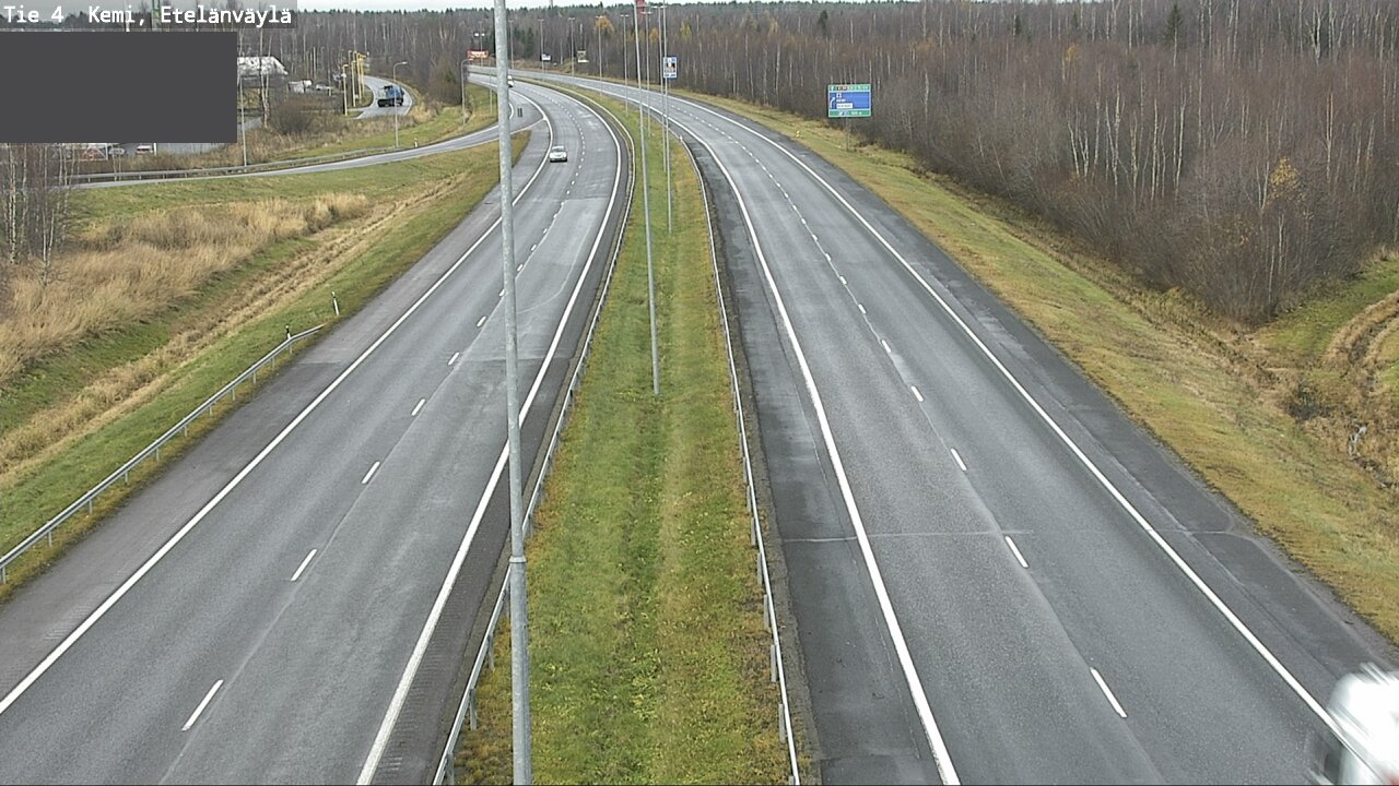 Kelikamerat Kuva Tie 4 Kemi, Etelänväylä, Kemi, Lappi
