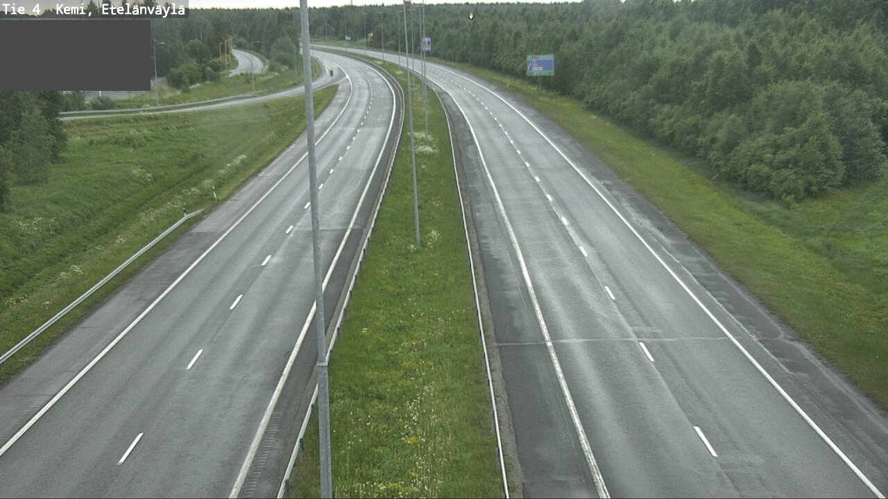 Kelikamerat Kuva Tie 4 Kemi, Etelänväylä, Kemi, Lappi