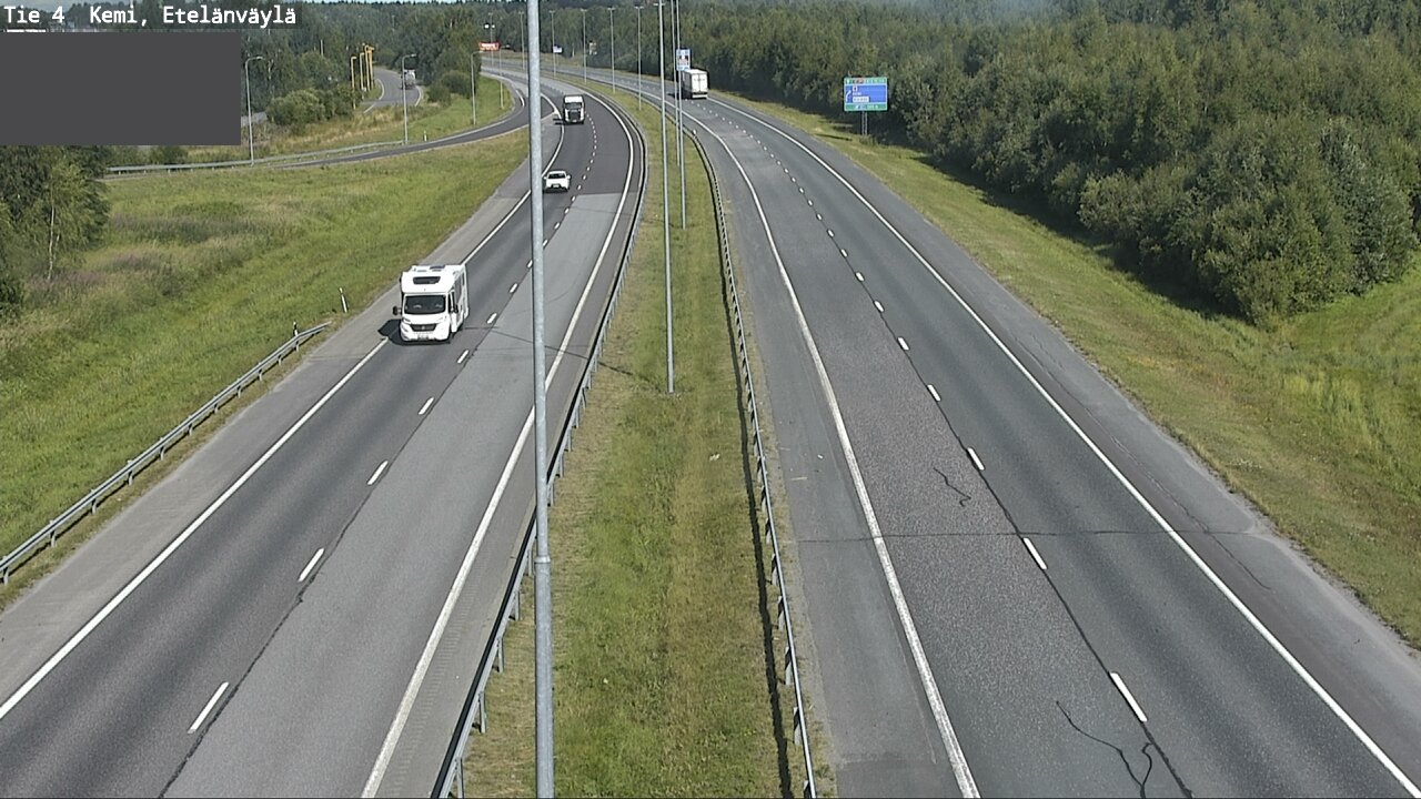 Weather Camera Image Road 4 Kemi, Etelänväylä, Kemi, Lappi