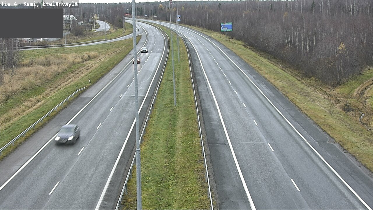 Kelikamerat Kuva Tie 4 Kemi, Etelänväylä, Kemi, Lappi