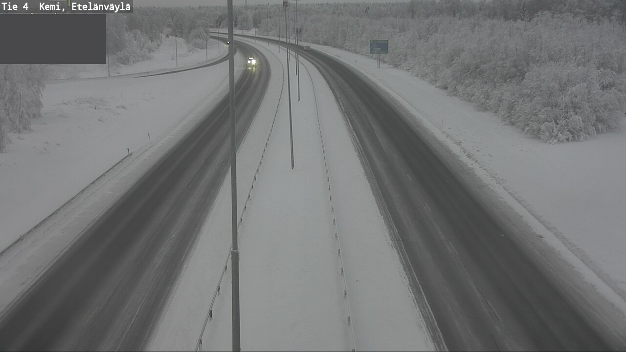 Kelikamerat Kuva Tie 4 Kemi, Etelänväylä, Kemi, Lappi