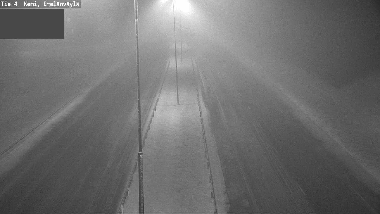 Weather Camera Image Road 4 Kemi, Etelänväylä, Kemi, Lappi