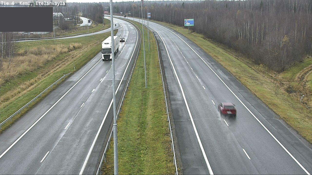 Kelikamerat Kuva Tie 4 Kemi, Etelänväylä, Kemi, Lappi