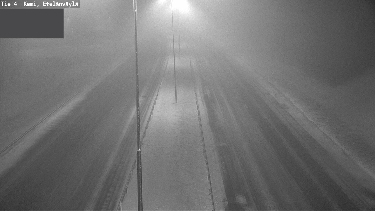 Weather Camera Image Road 4 Kemi, Etelänväylä, Kemi, Lappi