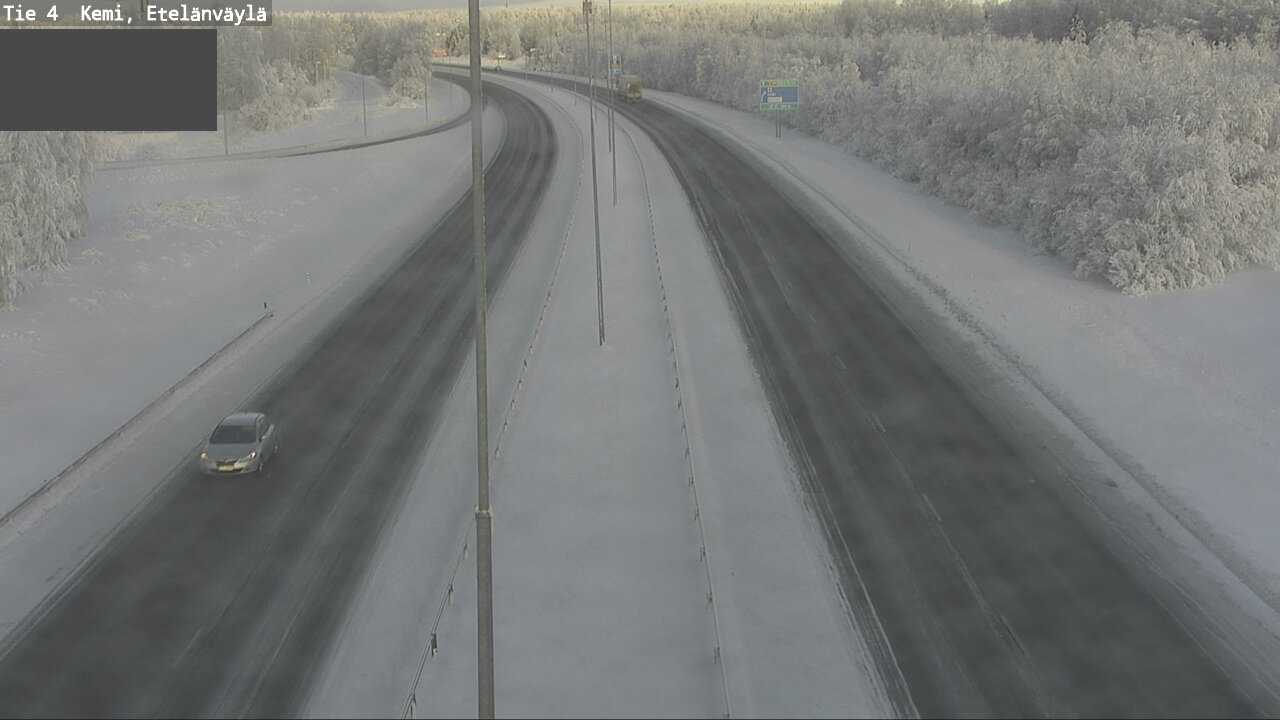 Kelikamerat Kuva Tie 4 Kemi, Etelänväylä, Kemi, Lappi