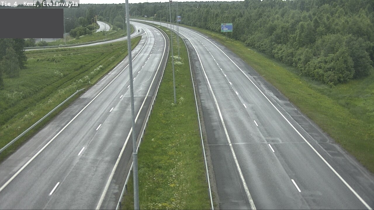 Kelikamerat Kuva Tie 4 Kemi, Etelänväylä, Kemi, Lappi