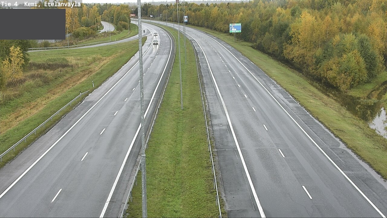 Weather Camera Image Road 4 Kemi, Etelänväylä, Kemi, Lappi