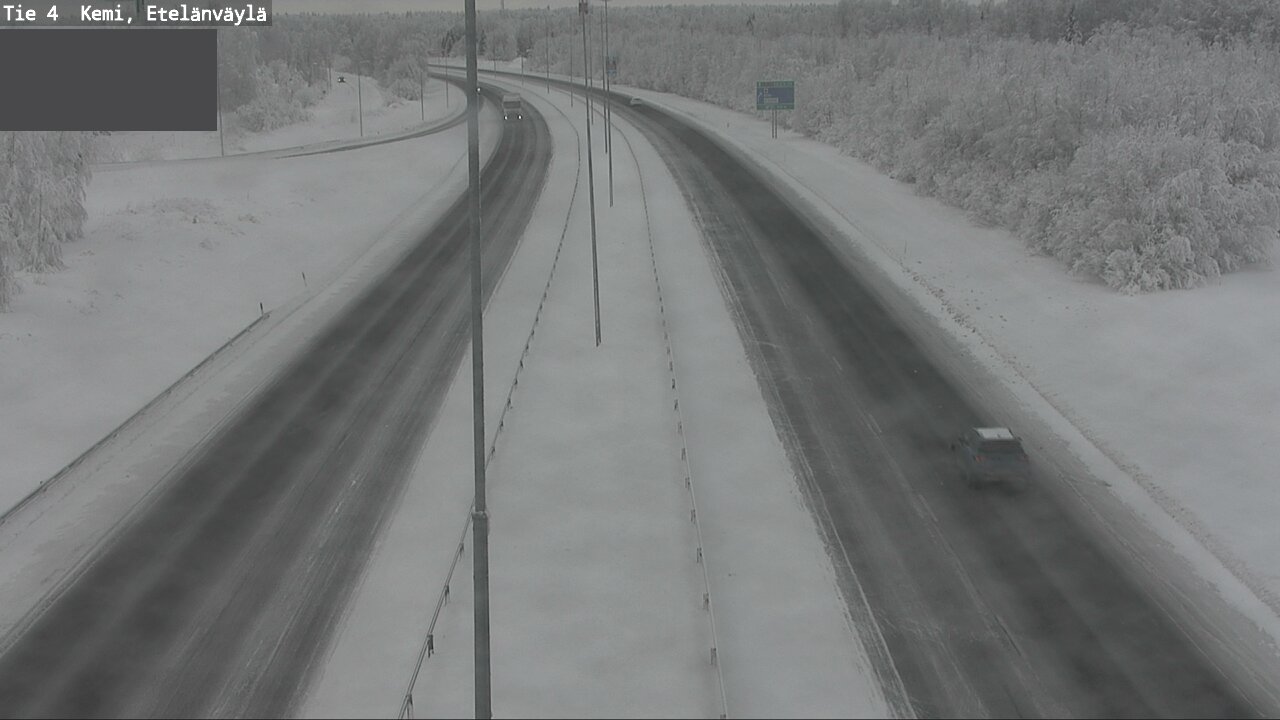 Kelikamerat Kuva Tie 4 Kemi, Etelänväylä, Kemi, Lappi