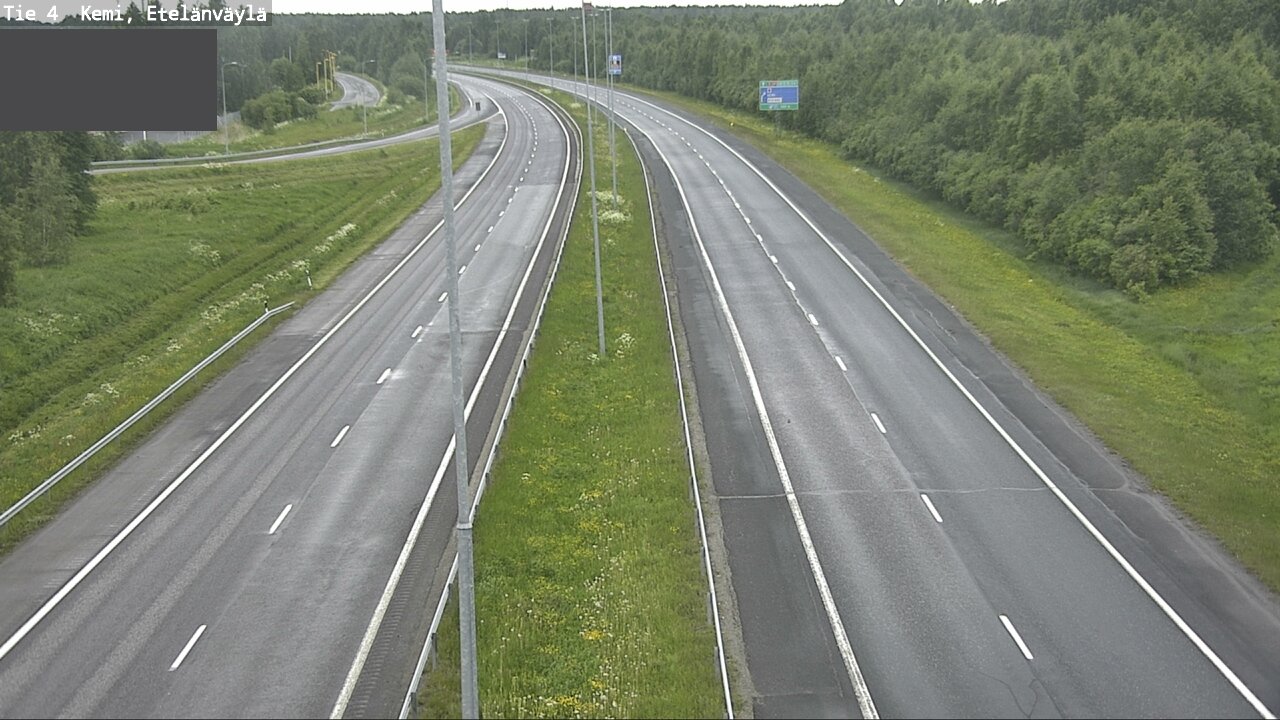 Kelikamerat Kuva Tie 4 Kemi, Etelänväylä, Kemi, Lappi