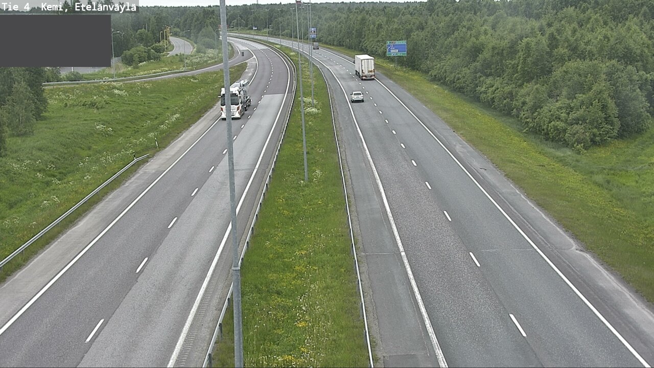 Kelikamerat Kuva Tie 4 Kemi, Etelänväylä, Kemi, Lappi
