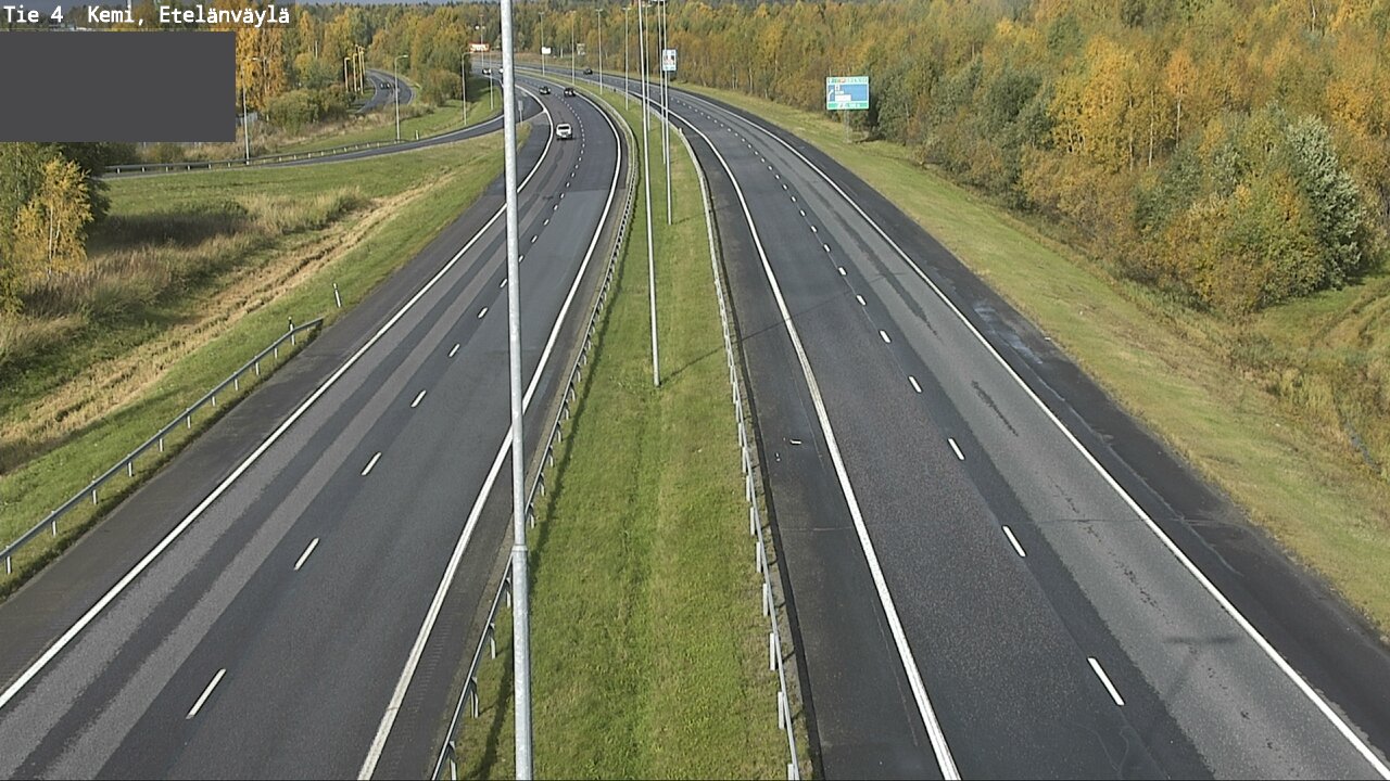 Kelikamerat Kuva Tie 4 Kemi, Etelänväylä, Kemi, Lappi