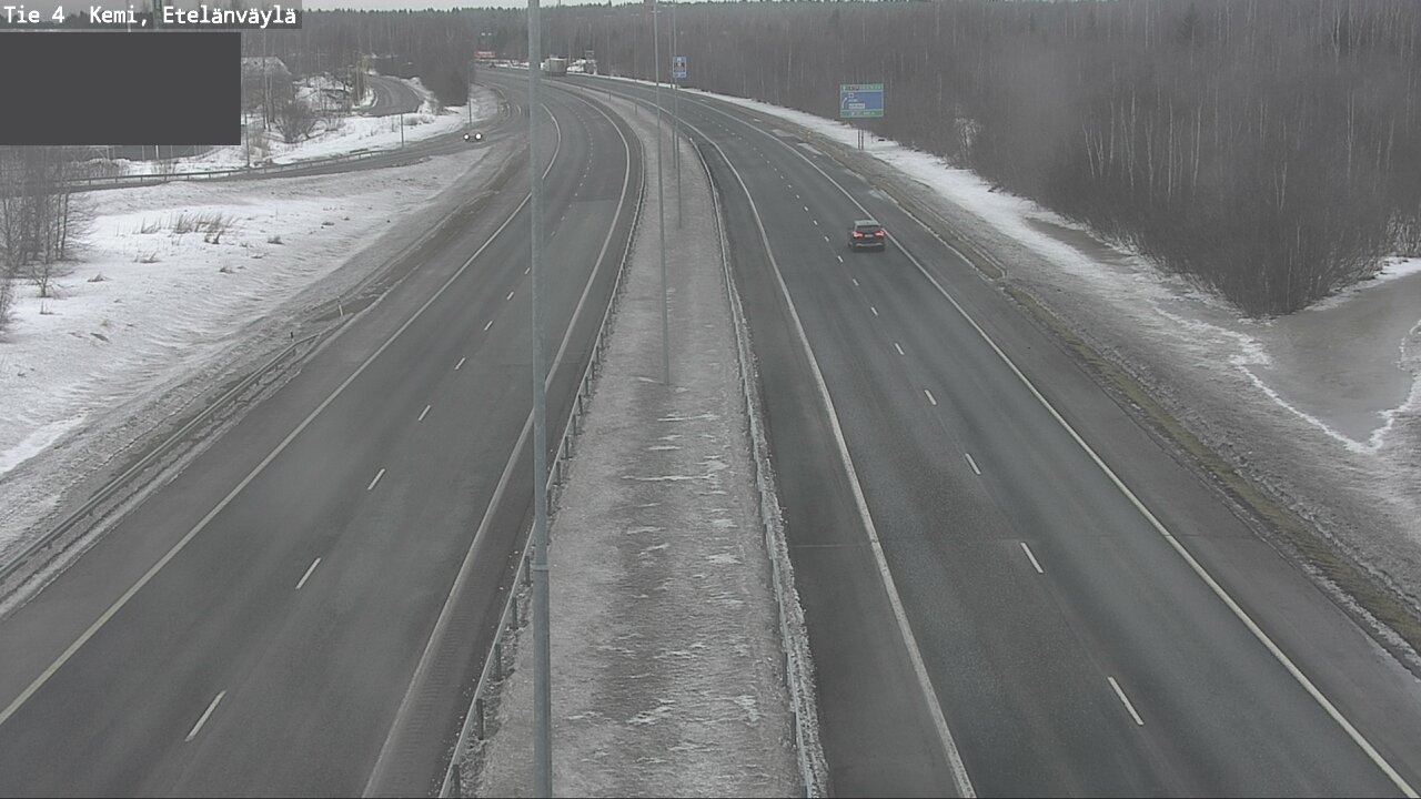 Kelikamerat Kuva Tie 4 Kemi, Etelänväylä, Kemi, Lappi
