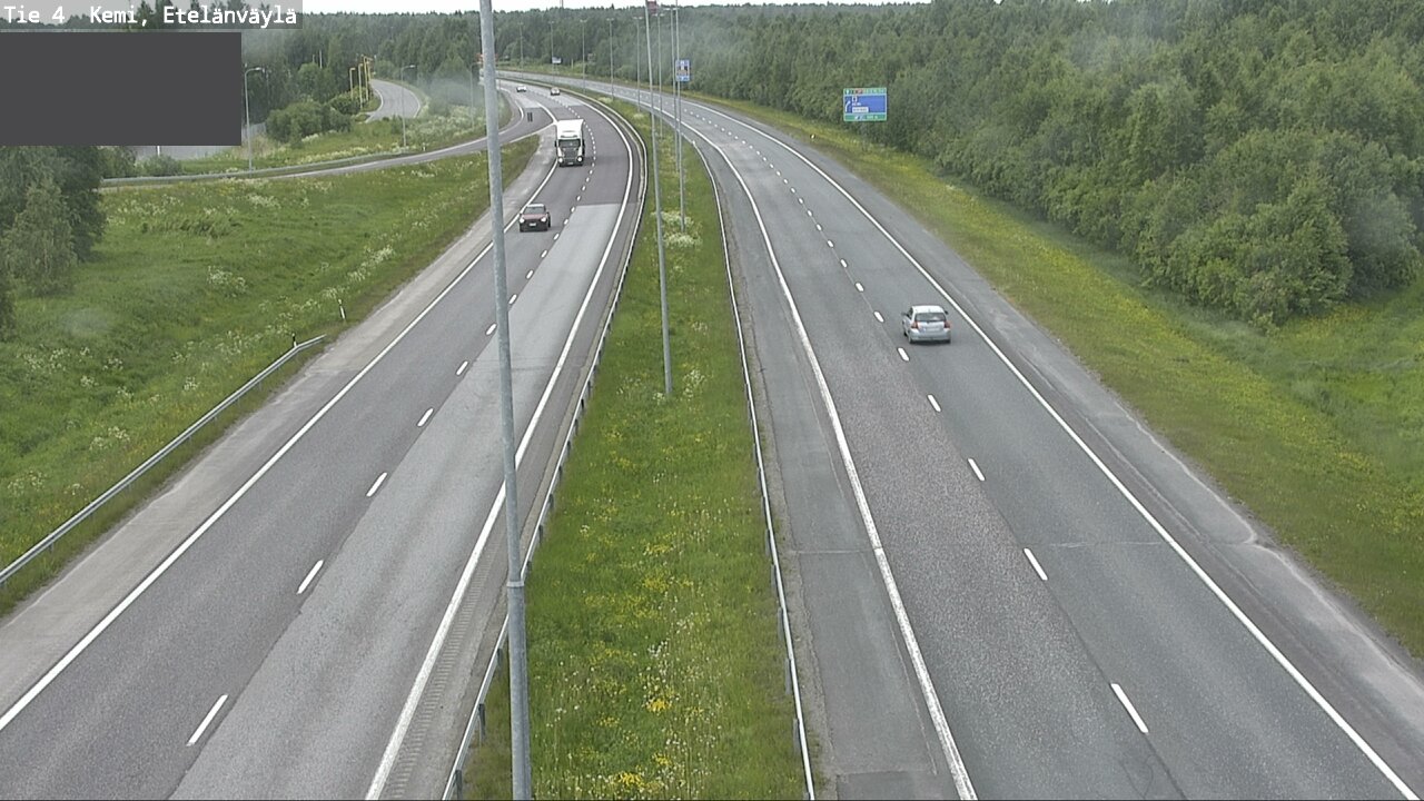 Kelikamerat Kuva Tie 4 Kemi, Etelänväylä, Kemi, Lappi