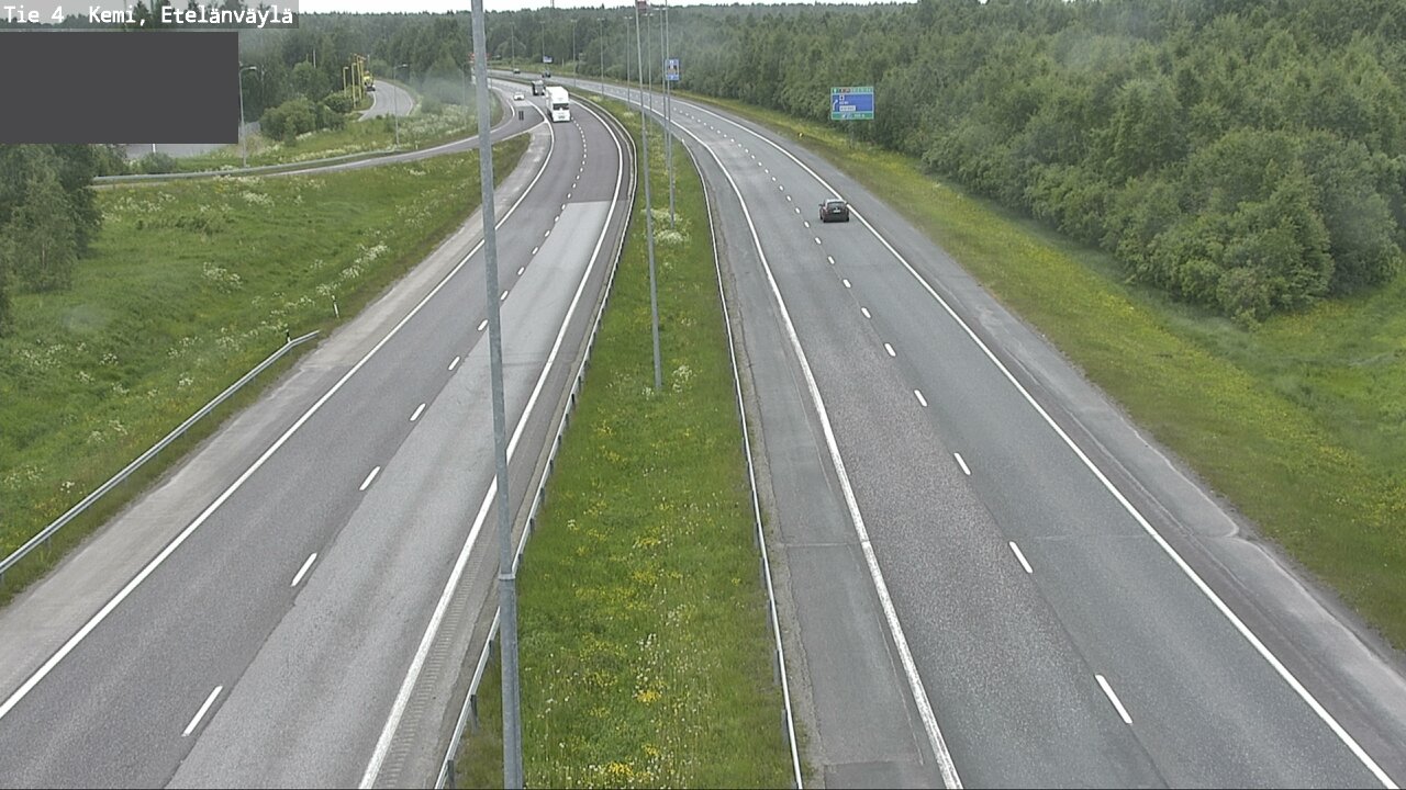 Kelikamerat Kuva Tie 4 Kemi, Etelänväylä, Kemi, Lappi