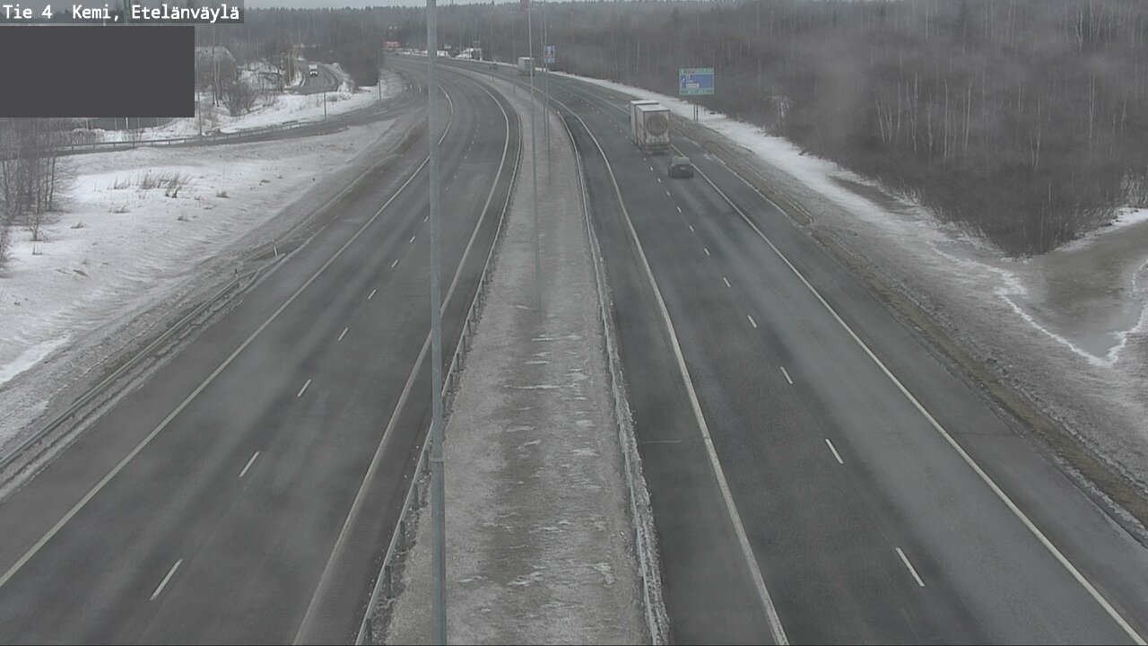 Kelikamerat Kuva Tie 4 Kemi, Etelänväylä, Kemi, Lappi
