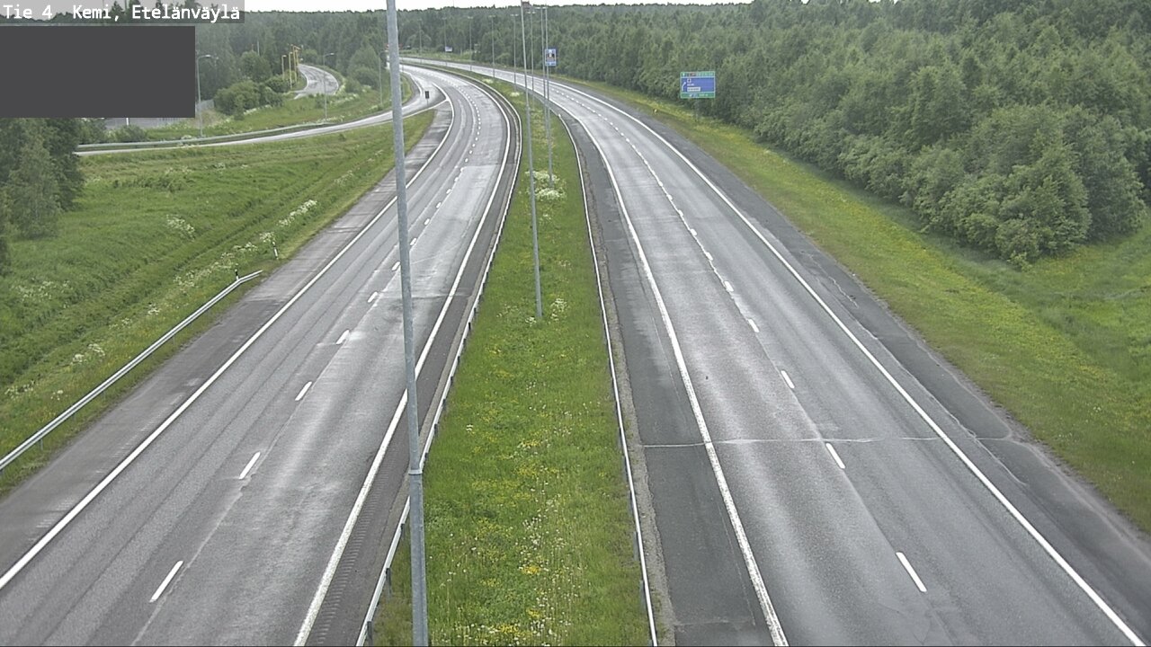 Kelikamerat Kuva Tie 4 Kemi, Etelänväylä, Kemi, Lappi