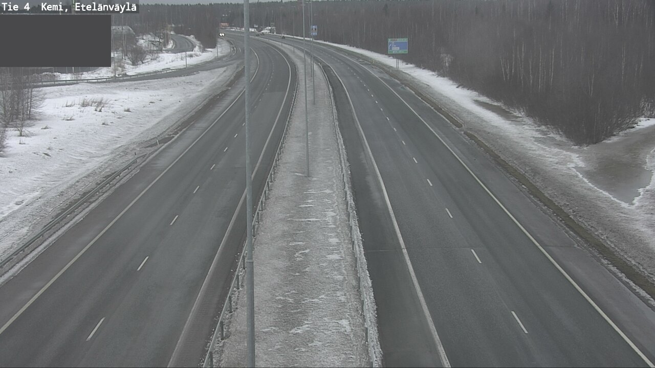 Kelikamerat Kuva Tie 4 Kemi, Etelänväylä, Kemi, Lappi