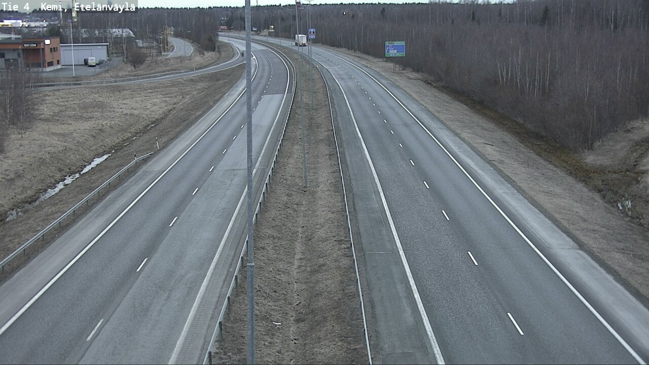 Kelikamerat Kuva Tie 4 Kemi, Etelänväylä, Kemi, Lappi