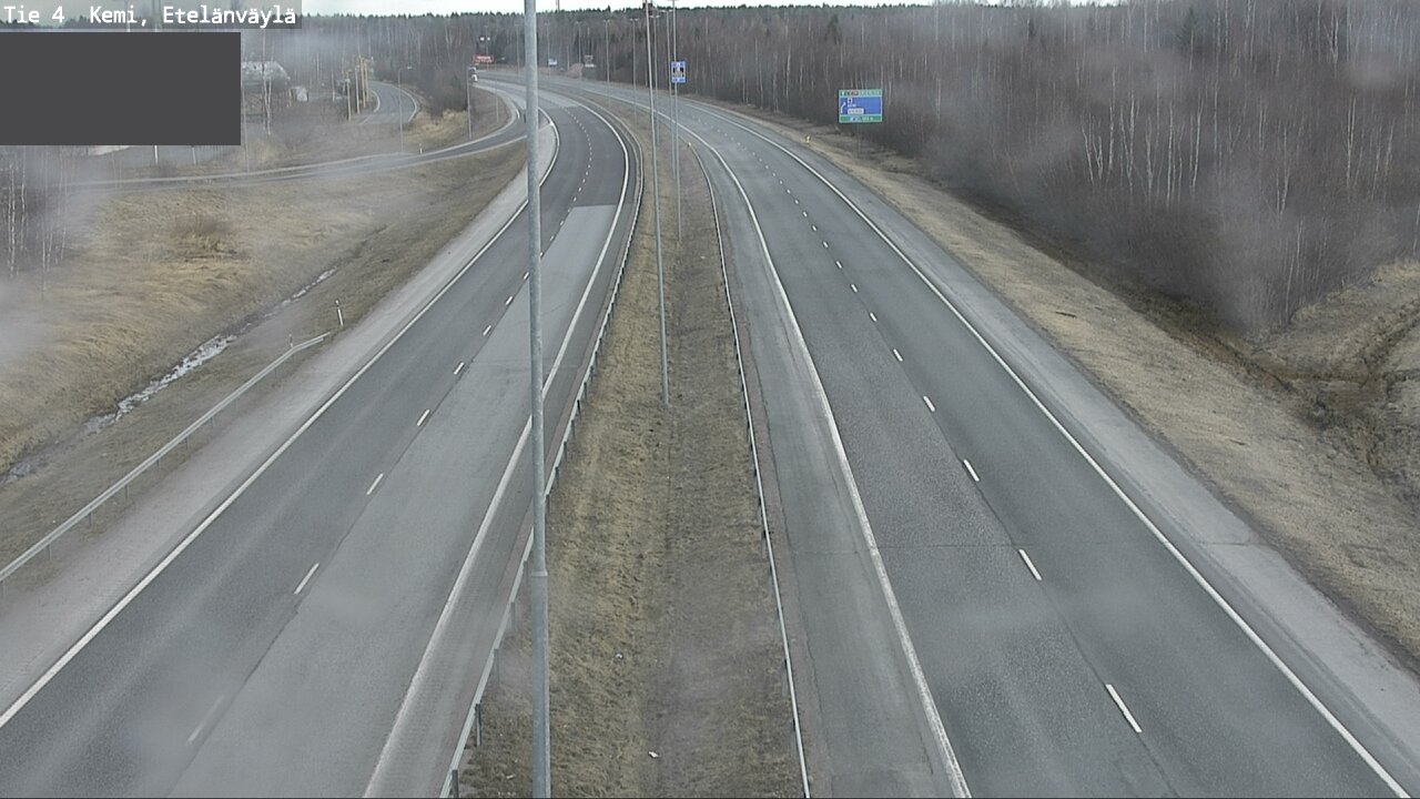 Kelikamerat Kuva Tie 4 Kemi, Etelänväylä, Kemi, Lappi