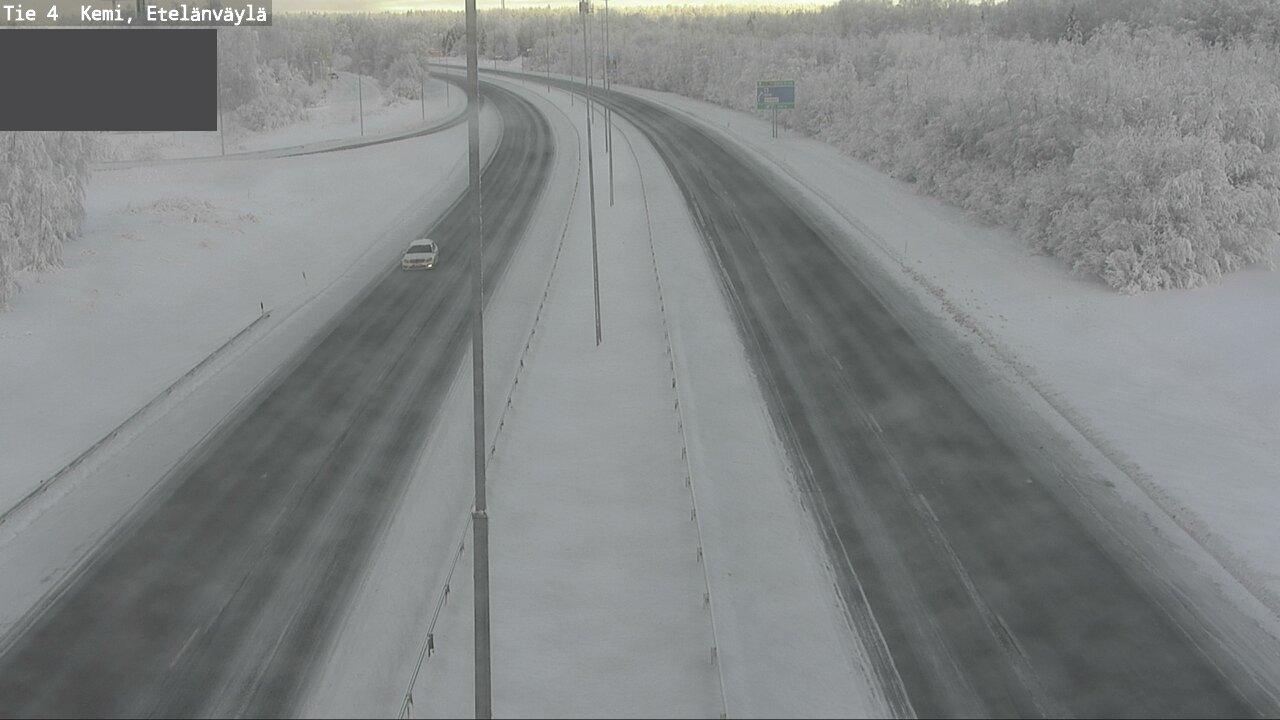 Kelikamerat Kuva Tie 4 Kemi, Etelänväylä, Kemi, Lappi