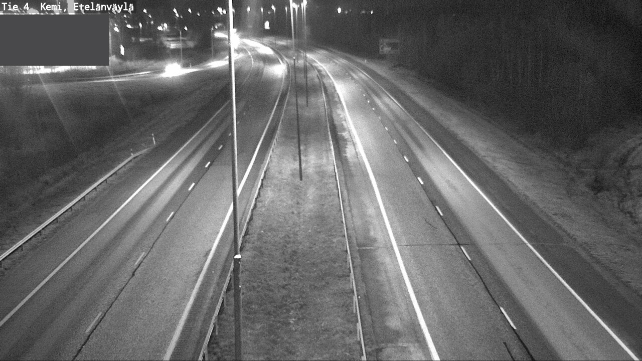 Kelikamerat Kuva Tie 4 Kemi, Etelänväylä, Kemi, Lappi