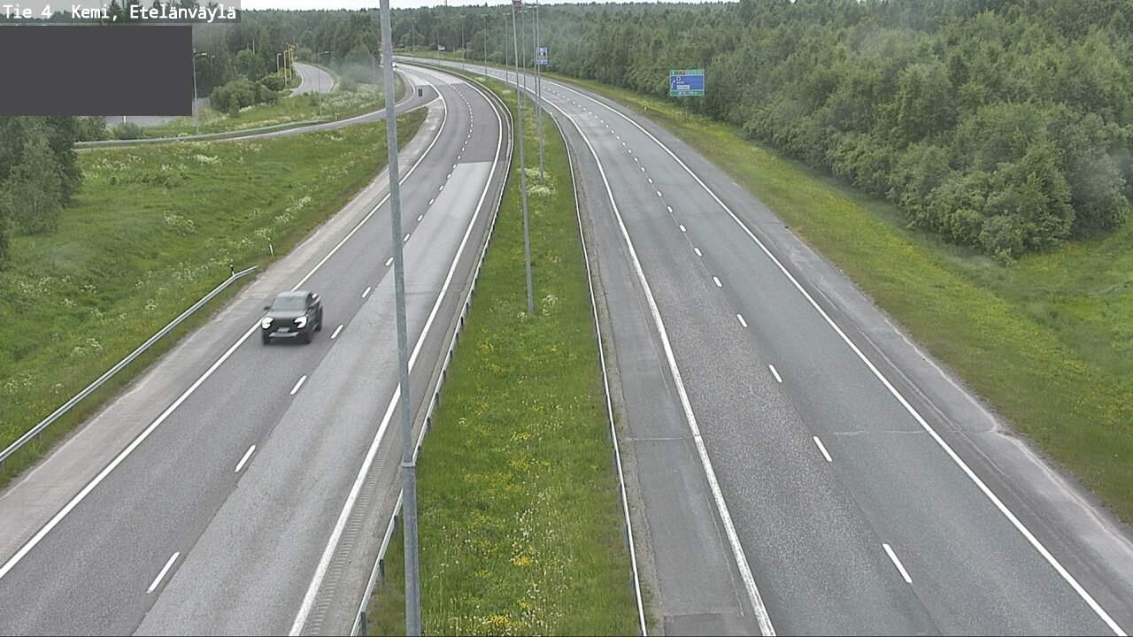 Kelikamerat Kuva Tie 4 Kemi, Etelänväylä, Kemi, Lappi