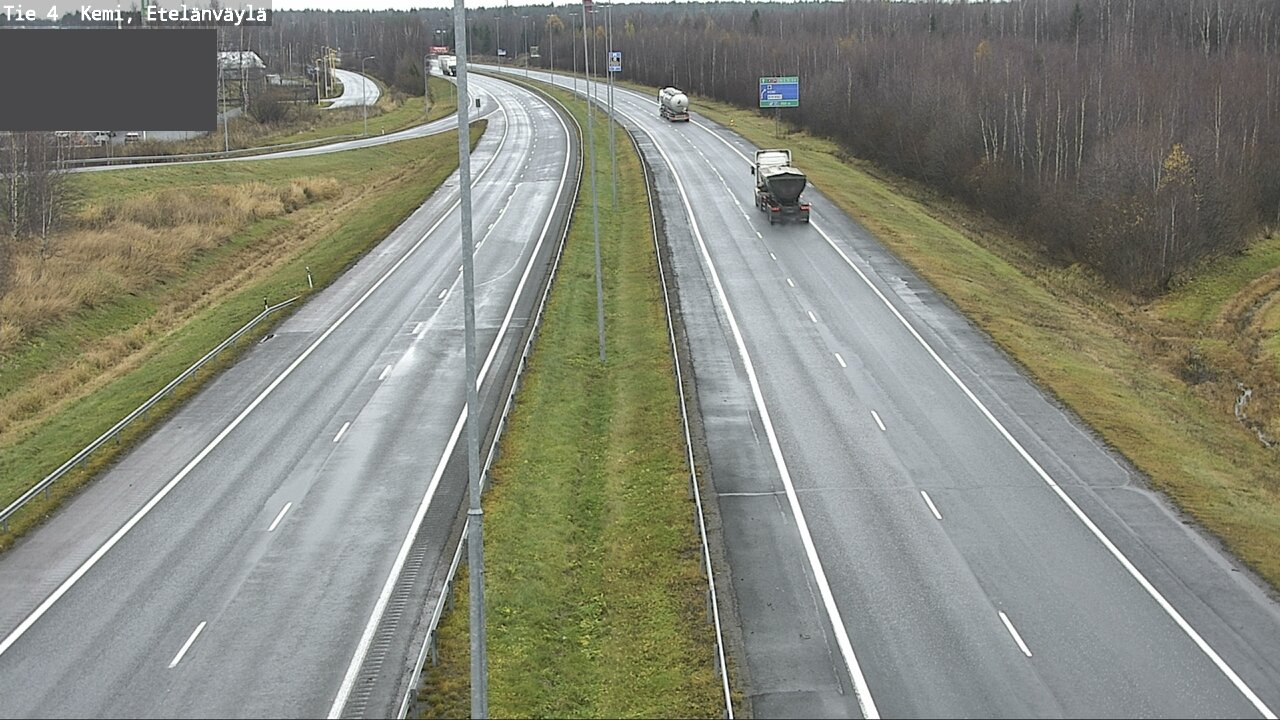 Kelikamerat Kuva Tie 4 Kemi, Etelänväylä, Kemi, Lappi