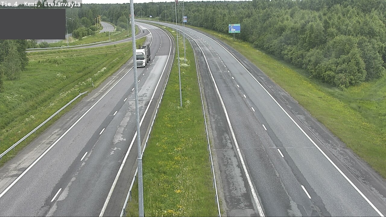 Kelikamerat Kuva Tie 4 Kemi, Etelänväylä, Kemi, Lappi